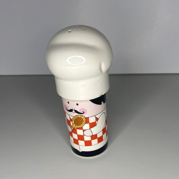 Italian Chef in Apron Salt & Pepper Shaker, Vintage - Picture 10 of 10